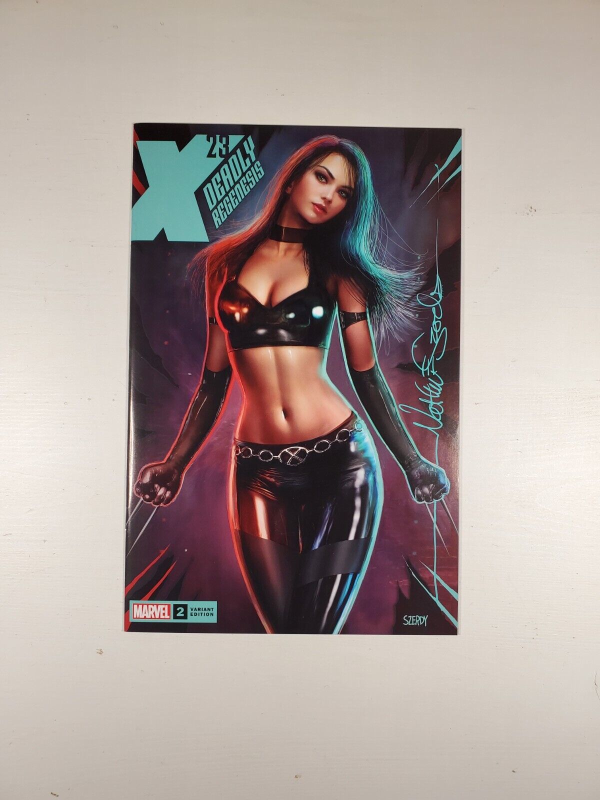 X-23: Deadly Regenesis #2 (2023, Marvel) Unknown comics signed by Nathan Szerdy