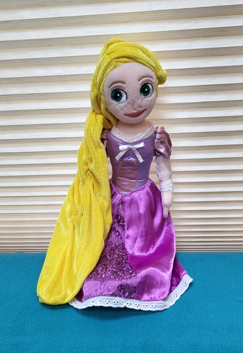 SALE 20” Rapunzel Plush Soft Doll - Disney Store Princess Tangled Princess