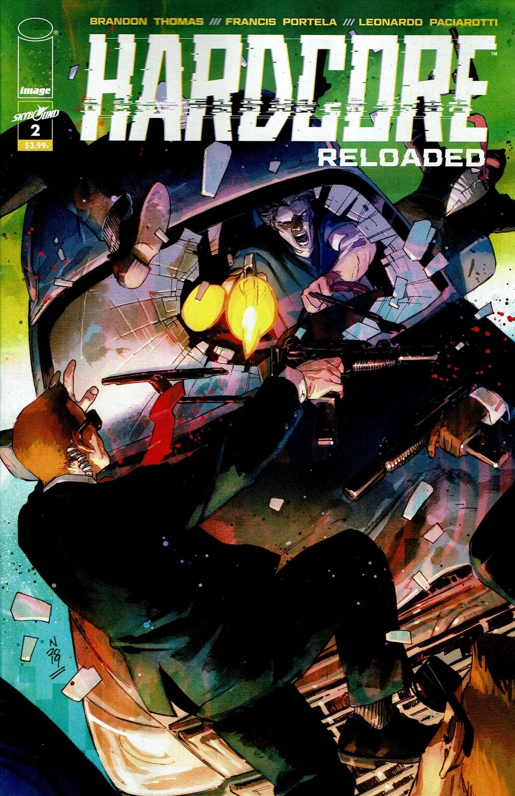 Hardcore: Reloaded #2 VF/NM; Image | Skybound - we combine shipping