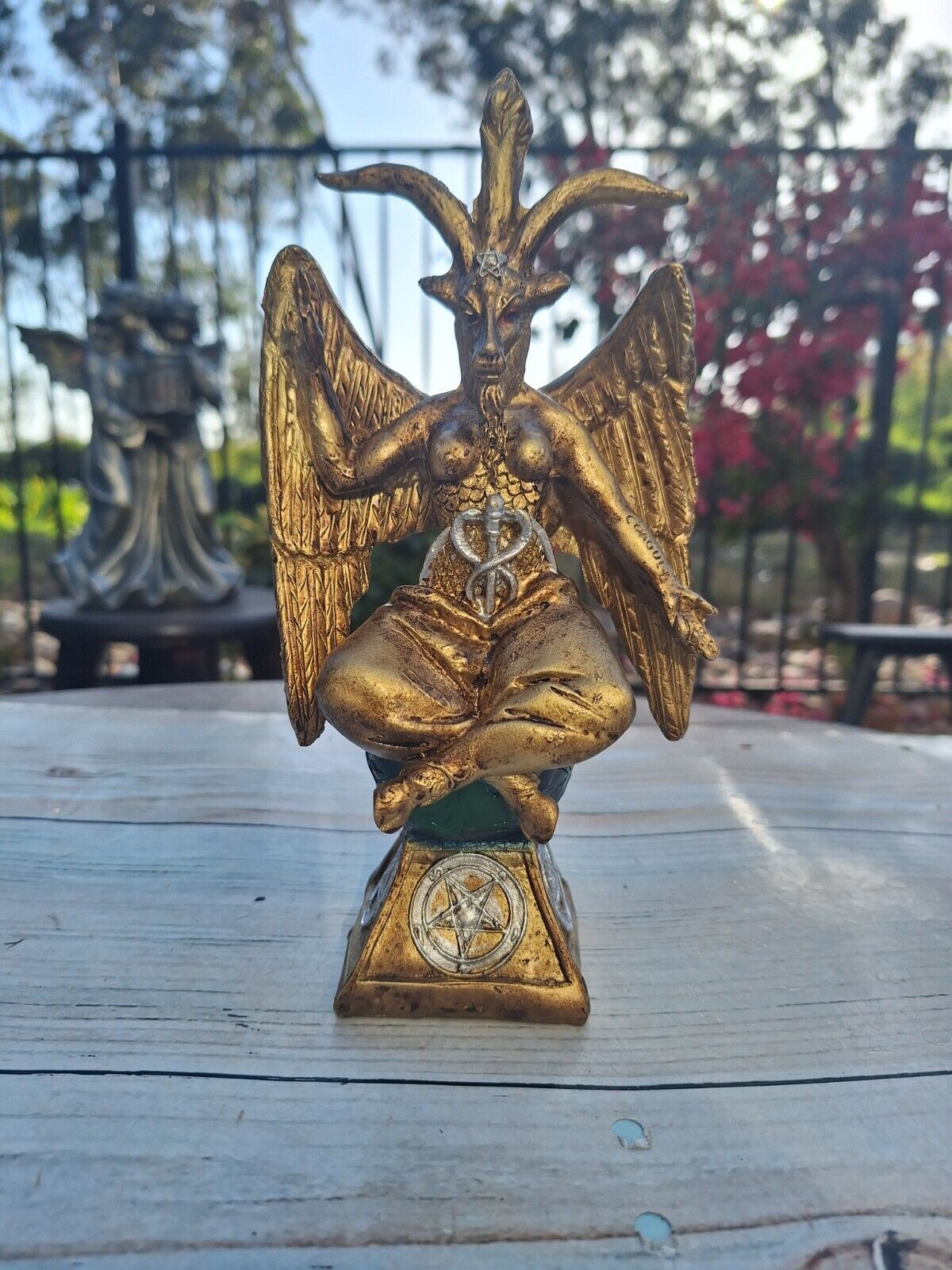 Templar Sabbatic Demon Satan Color Gold Size 9\