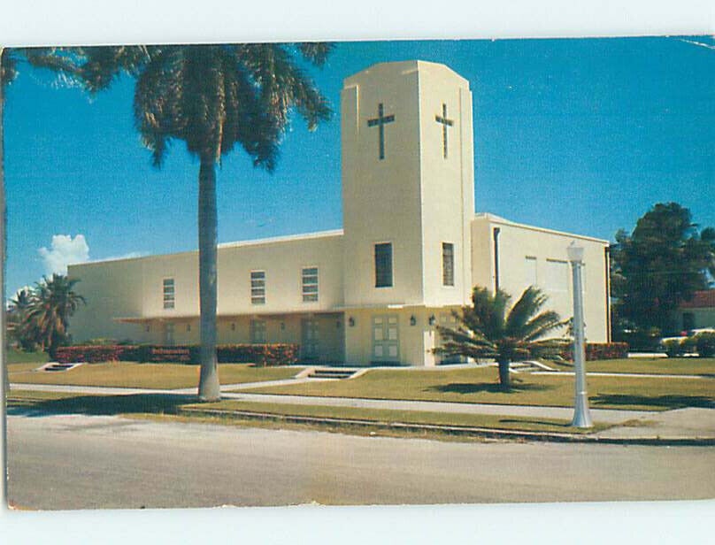 Pre-1980 CHURCH SCENE Hollywood - Near Miami Florida FL 6/28 AD0582