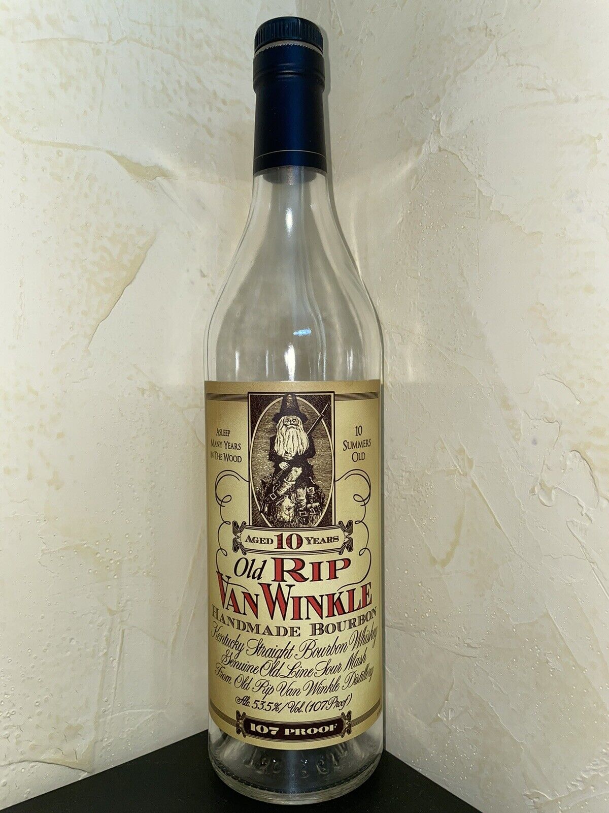 Pappy Van Winkle / Old Rip Van Winkle 10 Year Old (empty bottle)