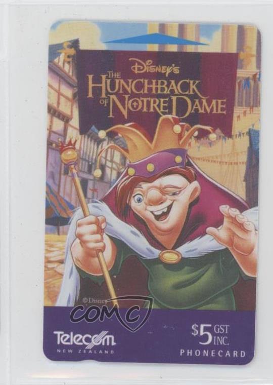 1990s Telecom New Zealand Disney Phone Cards The Hunchback of Notre Dame 00hi