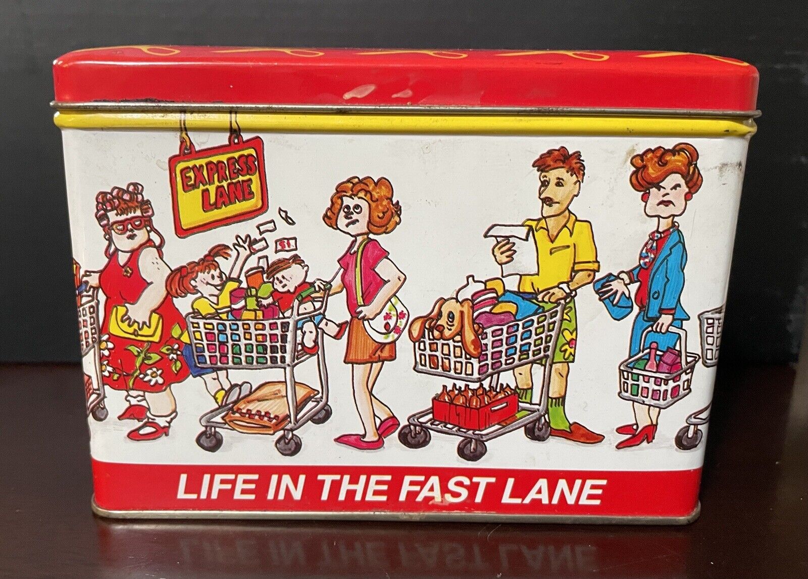 1980\'s Vintage Life in The Fast Lane Coupon Box Full of Vtg Grocery No Exp. Date