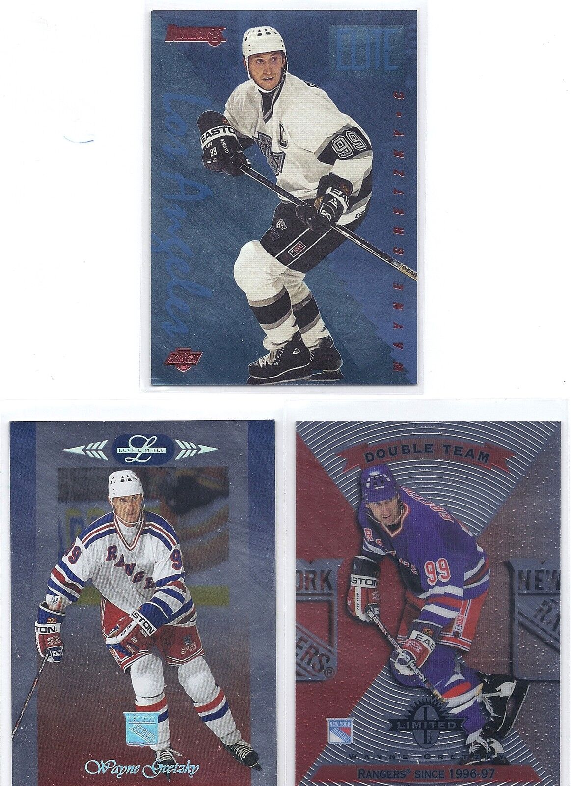 1996-97 Leaf Limited #7 Wayne Gretzky New York Rangers