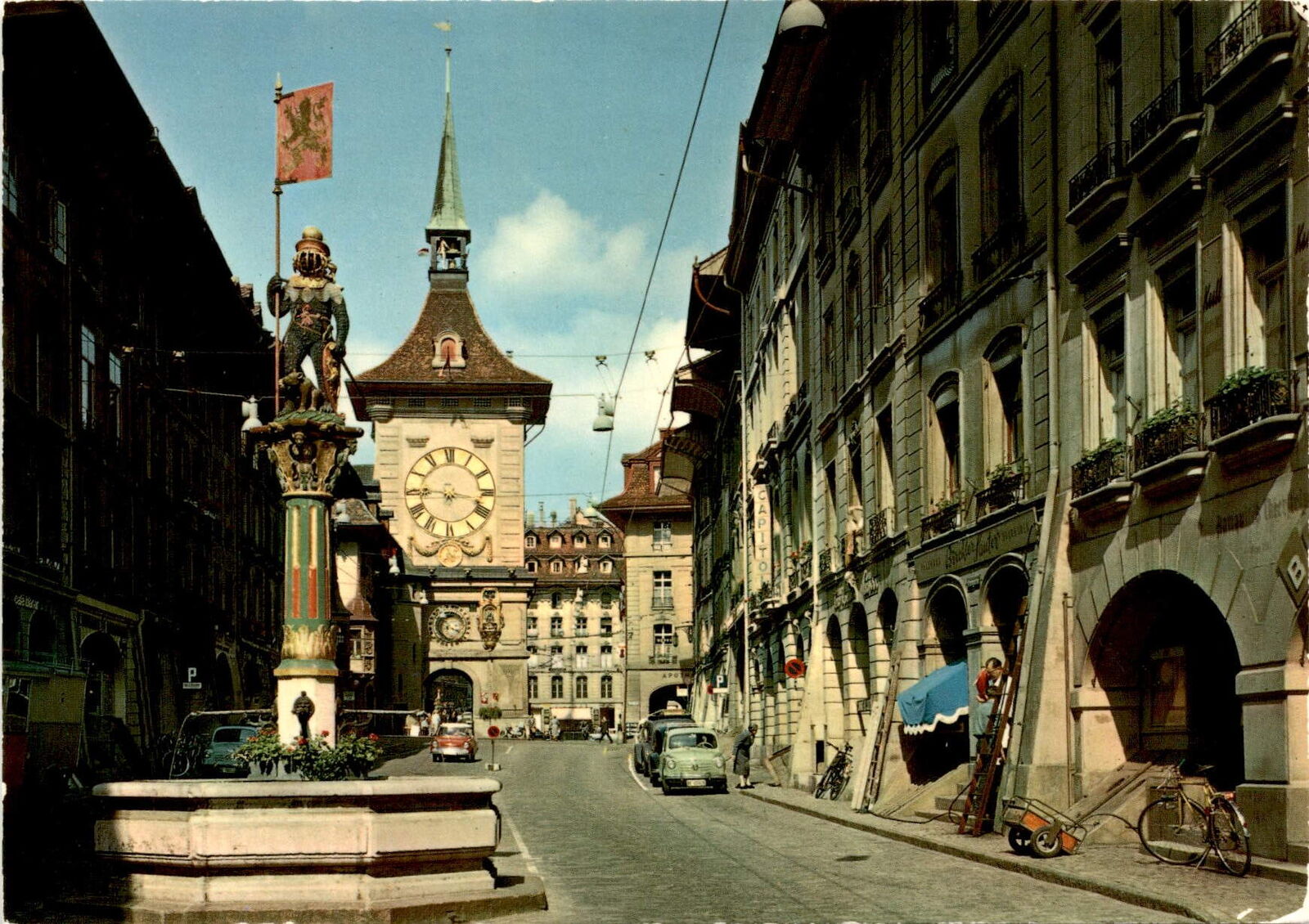 Zeitglockenturm, Bern, Switzerland, Old Town, Photoglob AG, Zurich,  Postcard