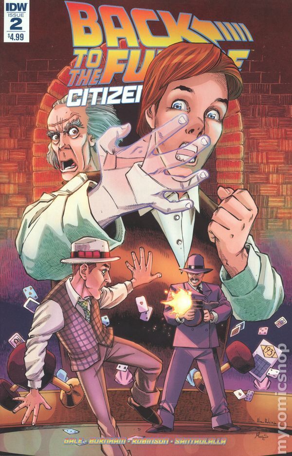 Back to the Future Citizen Brown #2 FN+ 6.5 2016 Stock Image