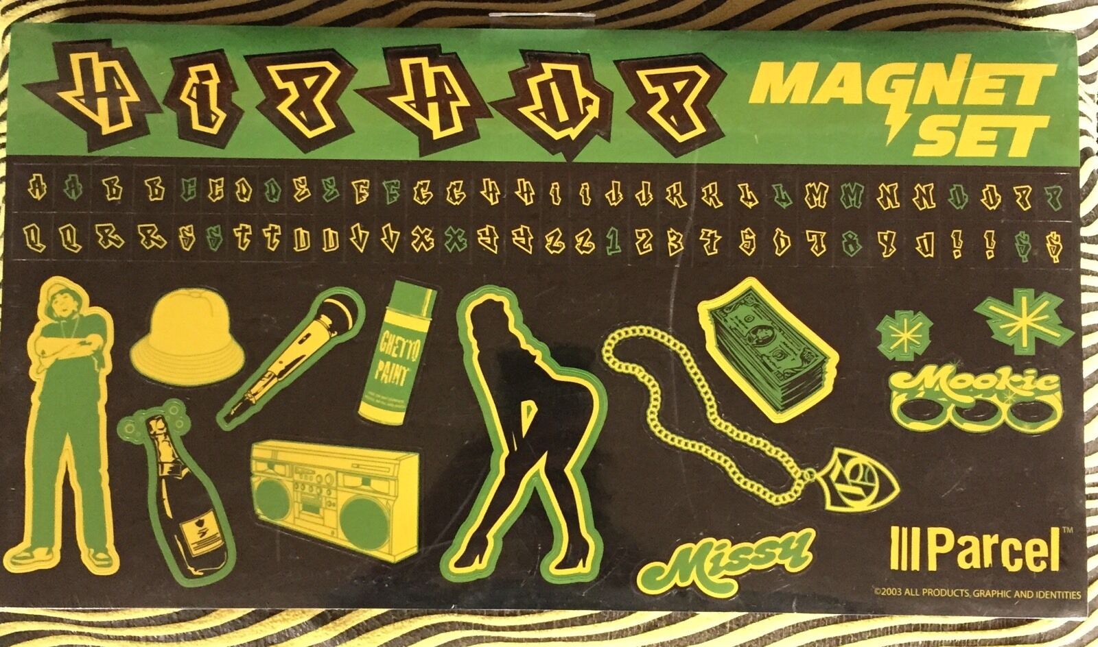 Wild HIP HOP Throw Back Rap Music Rock Retro Magnet Set 80+ Magnets