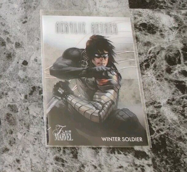 2023 Marvel Flair Winter Soldier #AA22 ACRYLIC AETHER