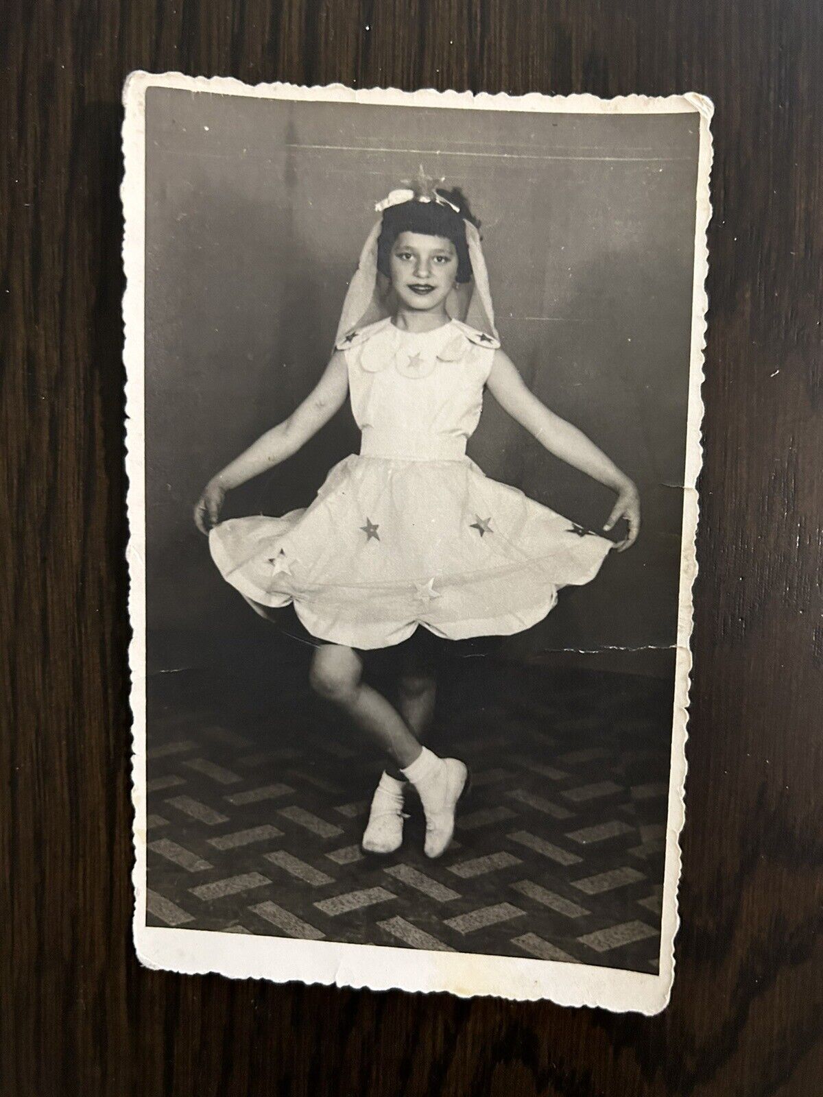Turkey Turkish Girl Posing With Dress 1940s