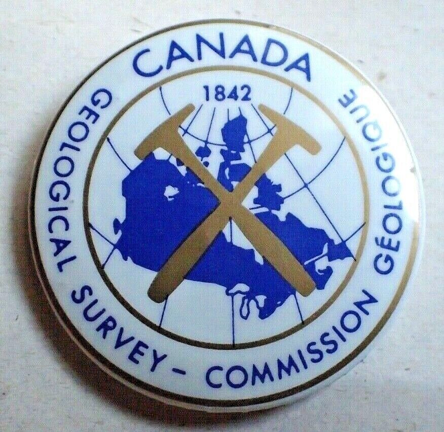 Geological Survey Commission Canada  Pin / Button 1842
