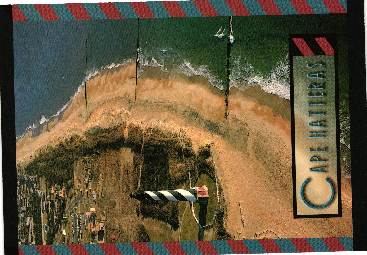 Vintage Postcard 4x6- Cape Hatteras Lighthouse, Outer Banks, NC