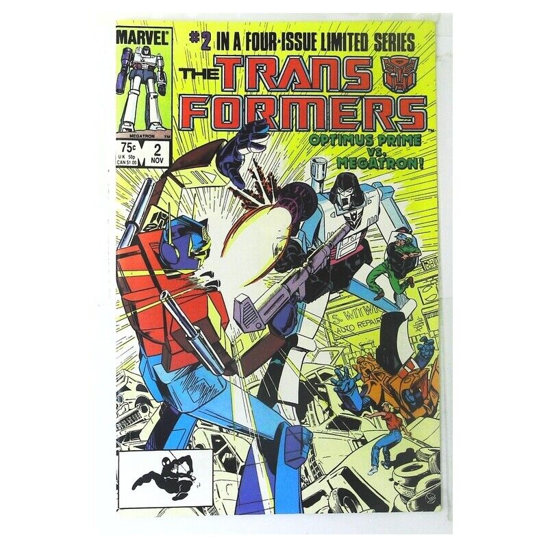 Transformers (1984 series) #2 in Near Mint minus condition. Marvel comics [f^