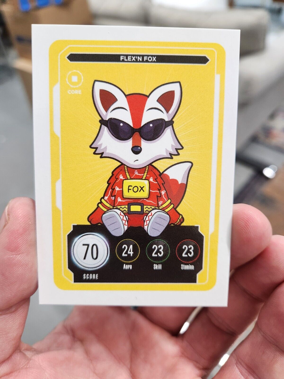 FLEX\'N FOX Compete And Collect VeeFriends Series 2 Card Zerocool