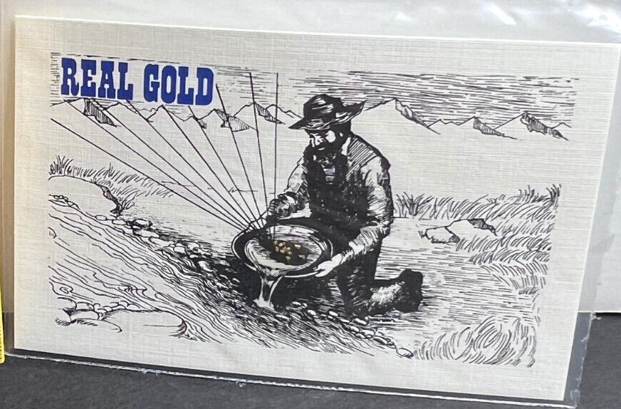 GOLD Vintage 1980’s GEODEK Real Gold 