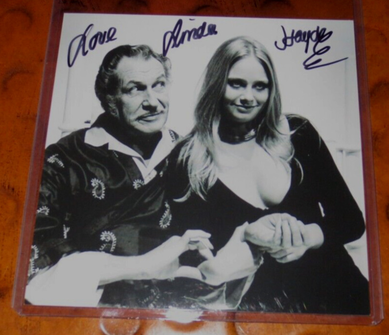 Linda Hayden signed autographed photo as Elizabeth in Madhouse 1974