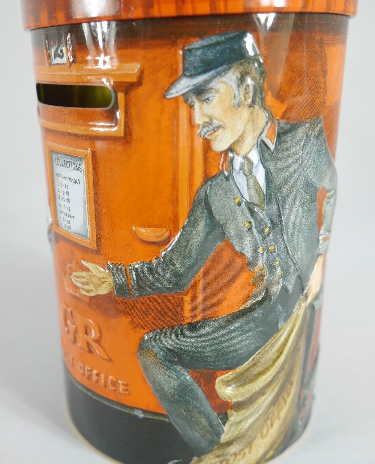 Churchill\'s Heritage of England Post Office Money Box Vintage Tin Coin Bank