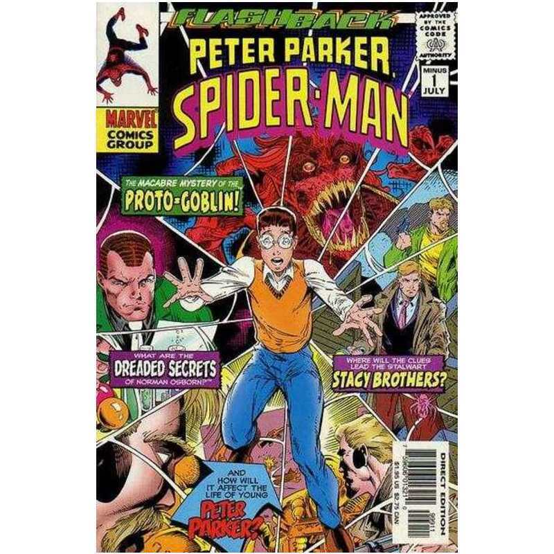 Peter Parker: Spider-Man #-1 in Very Fine + condition. Marvel comics [z,