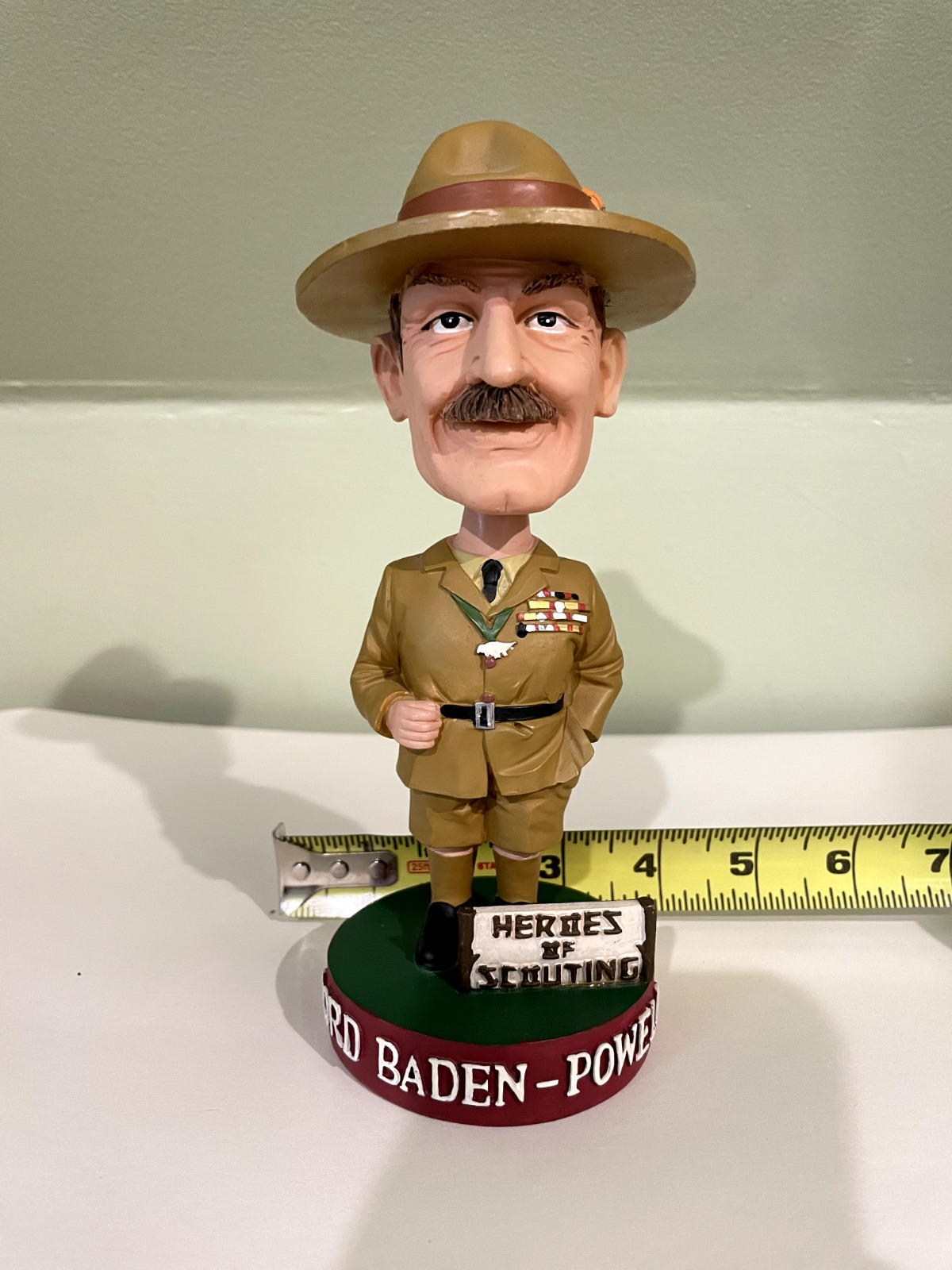 Robert Baden Powell Bobblehead Boy Scouts Wood Badge Eagle Scout