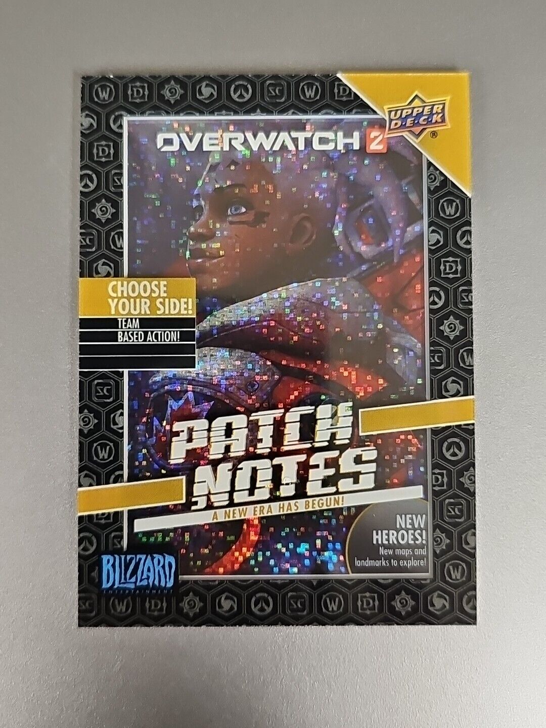 2023 Upper Deck Blizzard Legacy OVERWATCH 2 PATCH NOTES VERSION 2 PN-15 1:72000
