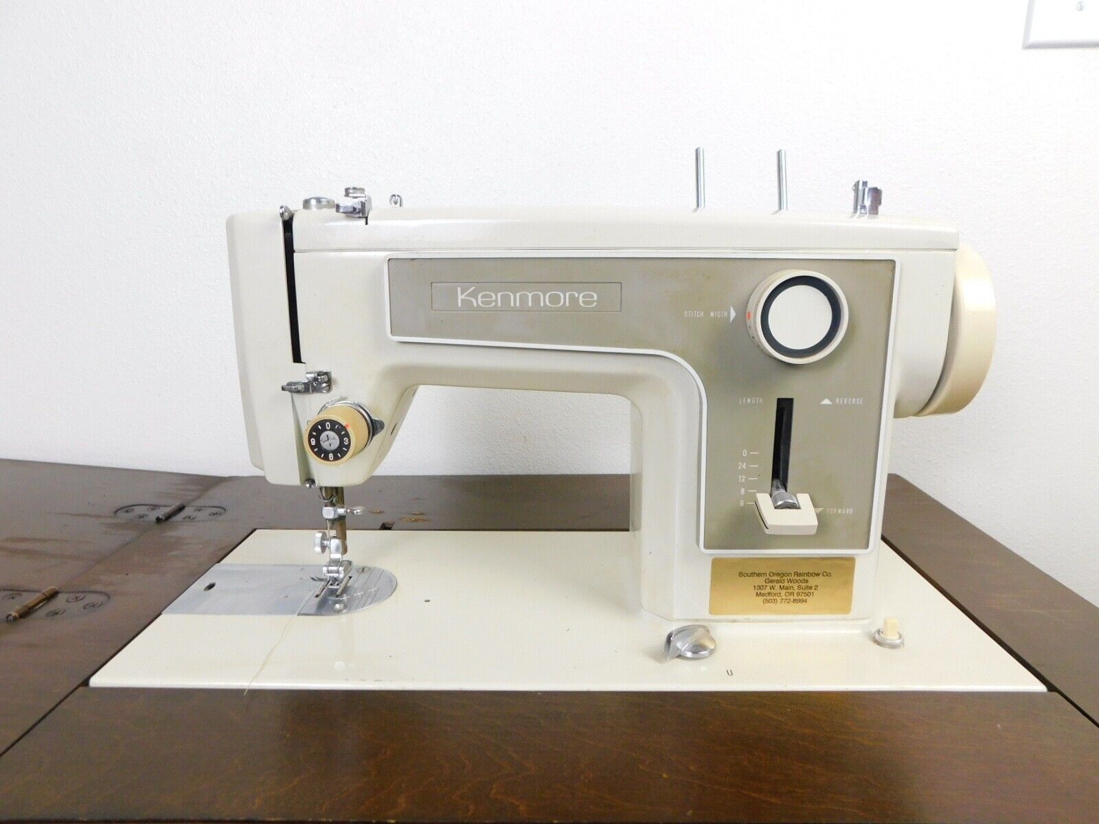1960s Kenmore 158.12270 Sears Sewing Machine - for Parts, no pedal, not tested