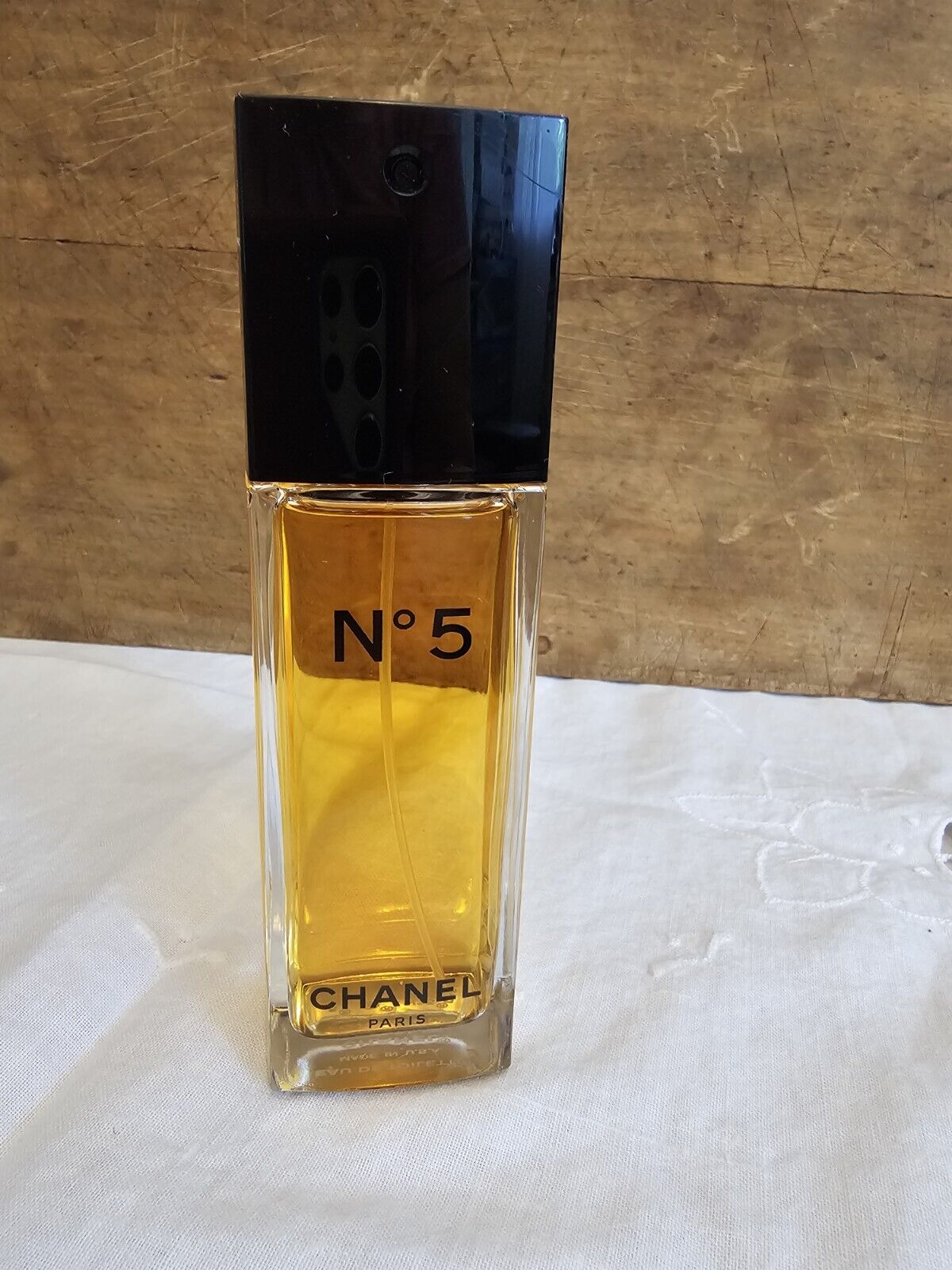 Vintage CHANEL No. 5 Paris eau de toilette Spray 3.4oz 100ml Perfume Full No Box