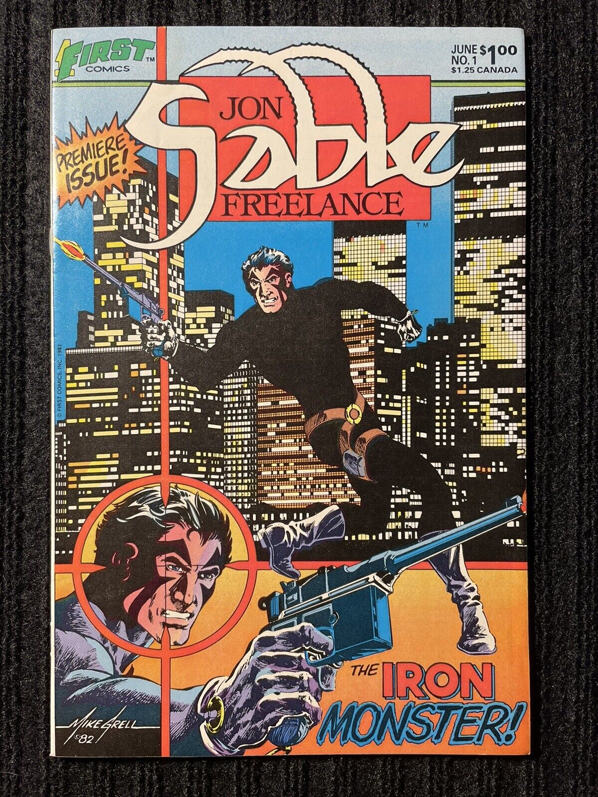 Jon Sable Freelance #1 Mike Grell 1983