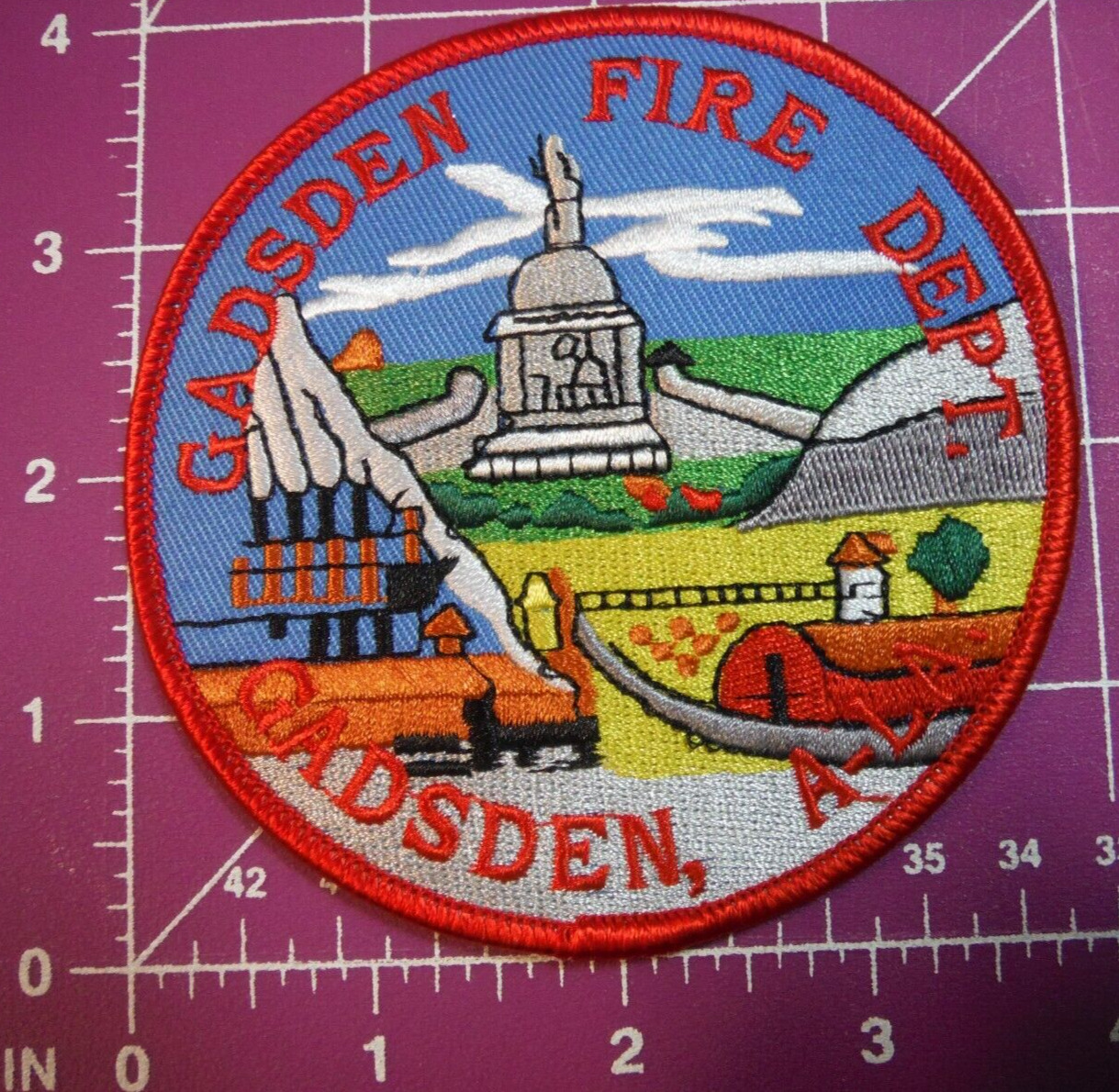 Alabama Gadsden Fire Department patch
