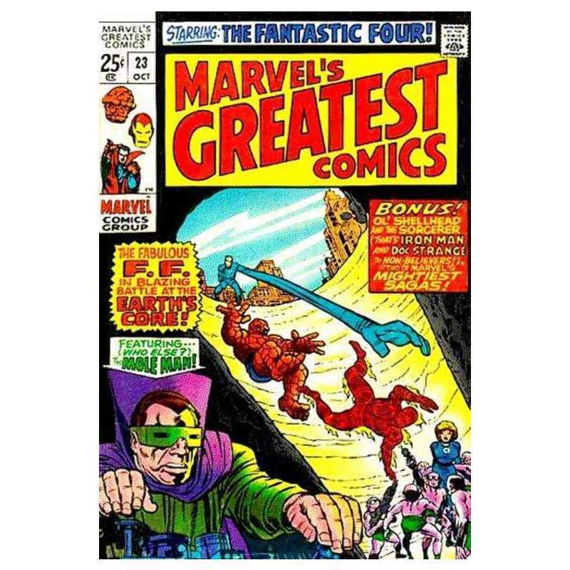 Marvel\'s Greatest Comics #23 Marvel comics VG minus Full description below [i]
