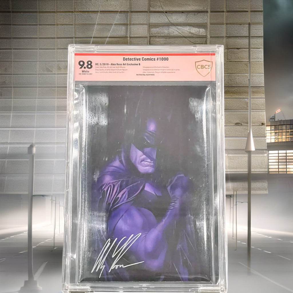 Detective Comics #1000 - CBCS 9.8 + Signed by Ross - Ross Virgin Edition (2019)