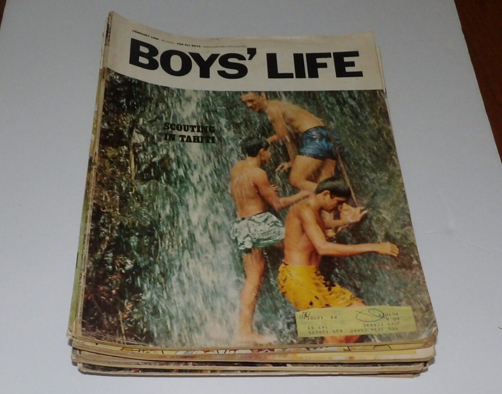 (17) VINTAGE BOYS\' LIFE MAGAZINES - 1957-1969 - BOY SCOUTS OF AMERICA PHOTOS ETC