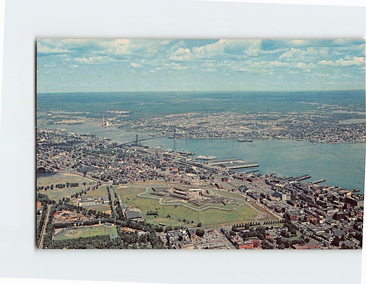 Postcard Aerial View Of Halifax, Canada