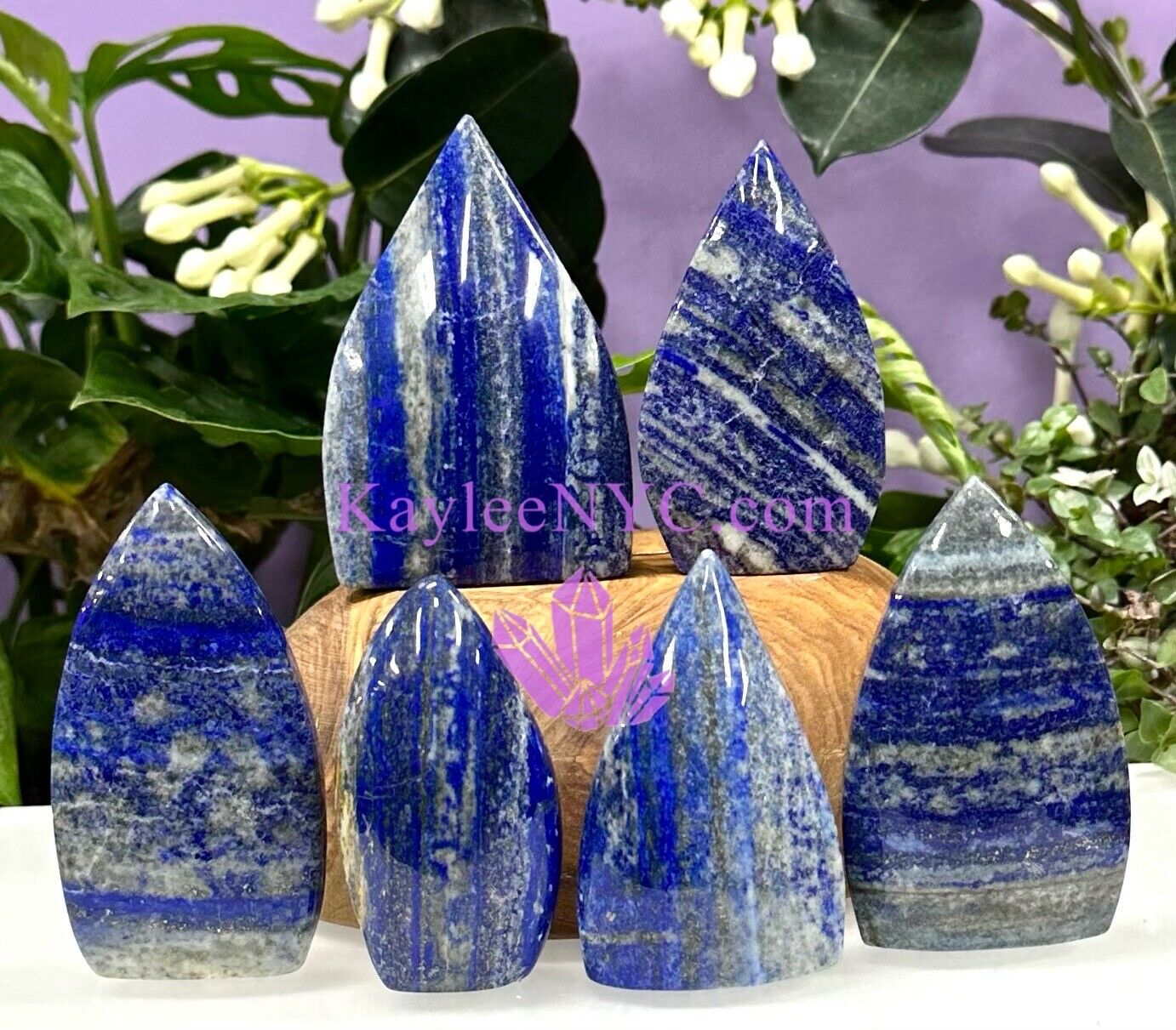 Wholesale Lot 6 PCs Natural Lapis Lazuli Freeform Crystal
