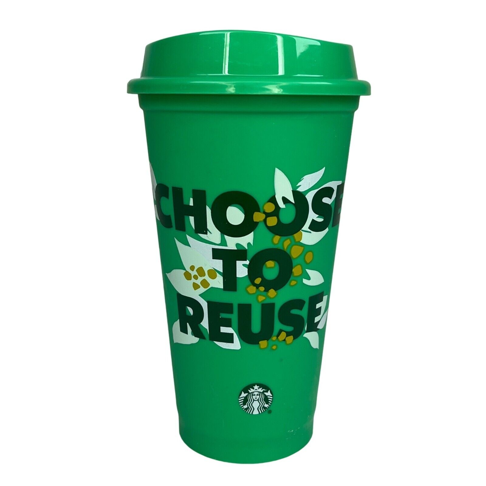 Starbucks Choose to Reuse plastic coffee tumbler hot cup reusable lid 2023 16oz