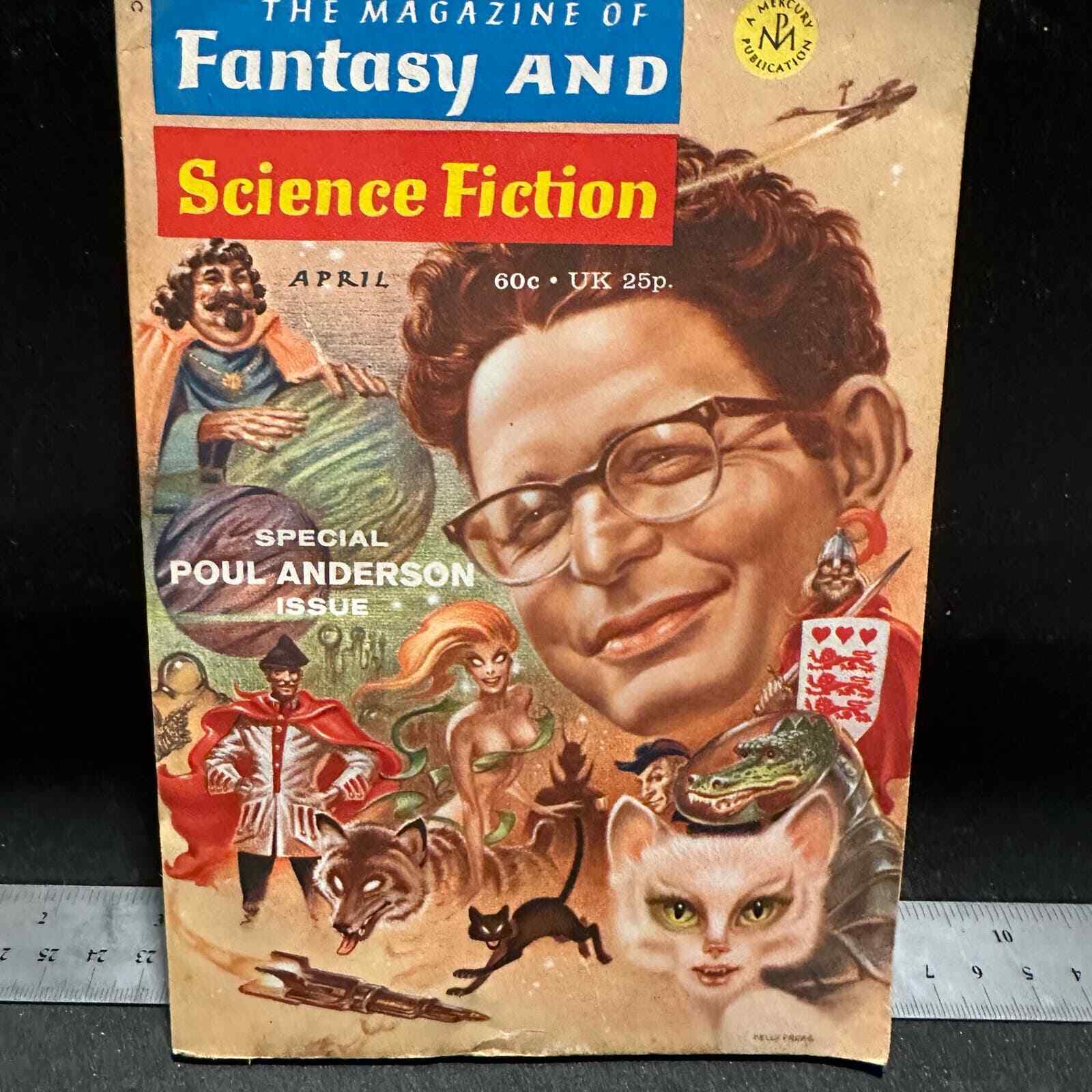 The Magazine of Fantasy and Science-Fiction, April 1971 Special Paul Anderson