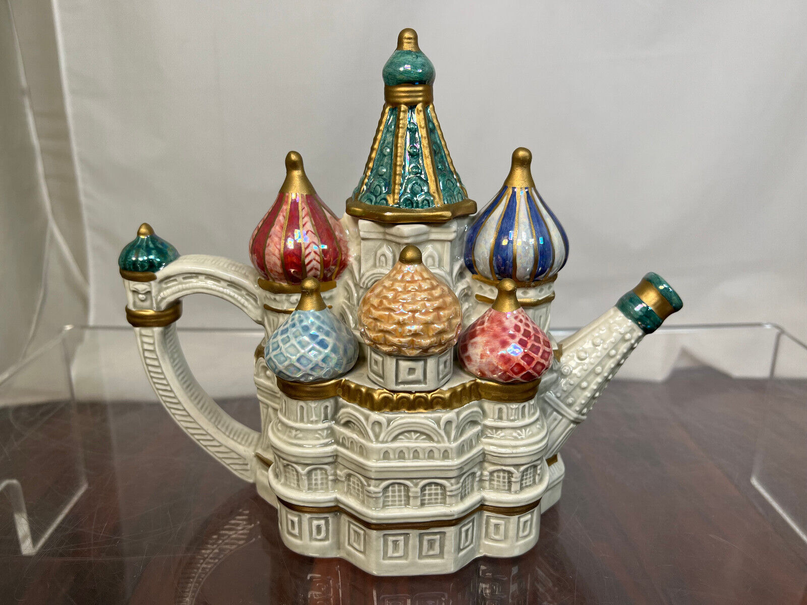 Fitz and Floyd St. Basil's Cathedral Teapot Limited Edition 3111/5000 no box