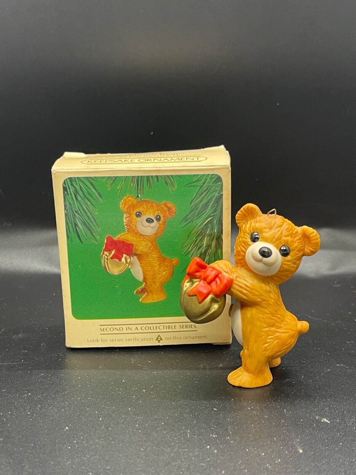 Hallmark Keepsake Ornament~Cinnamon Bear~2nd in Series~Dated 1984