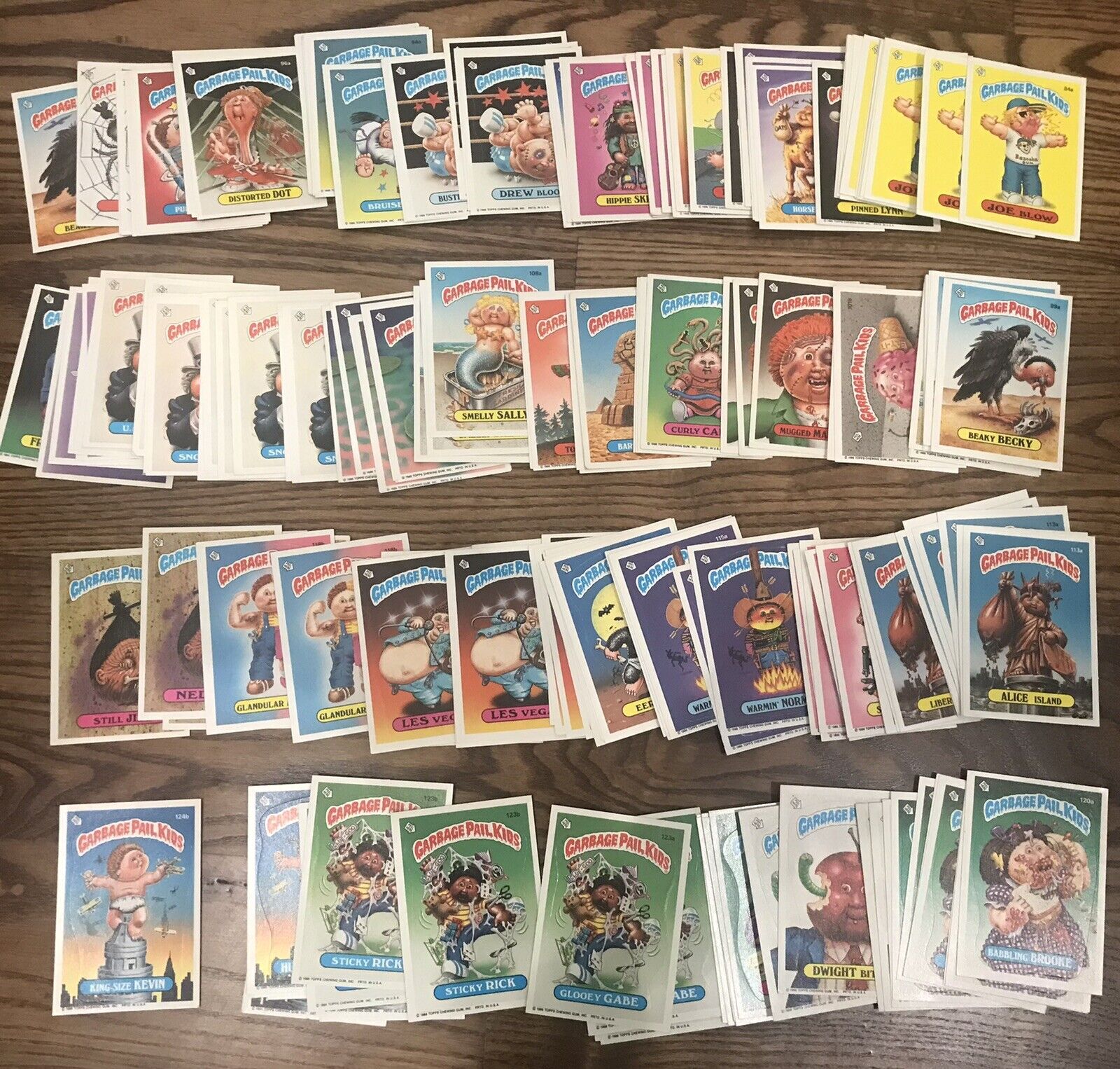 181 1986 Topps Garbage Pail Kids Original Series 3 Trading Cards GPK OS3