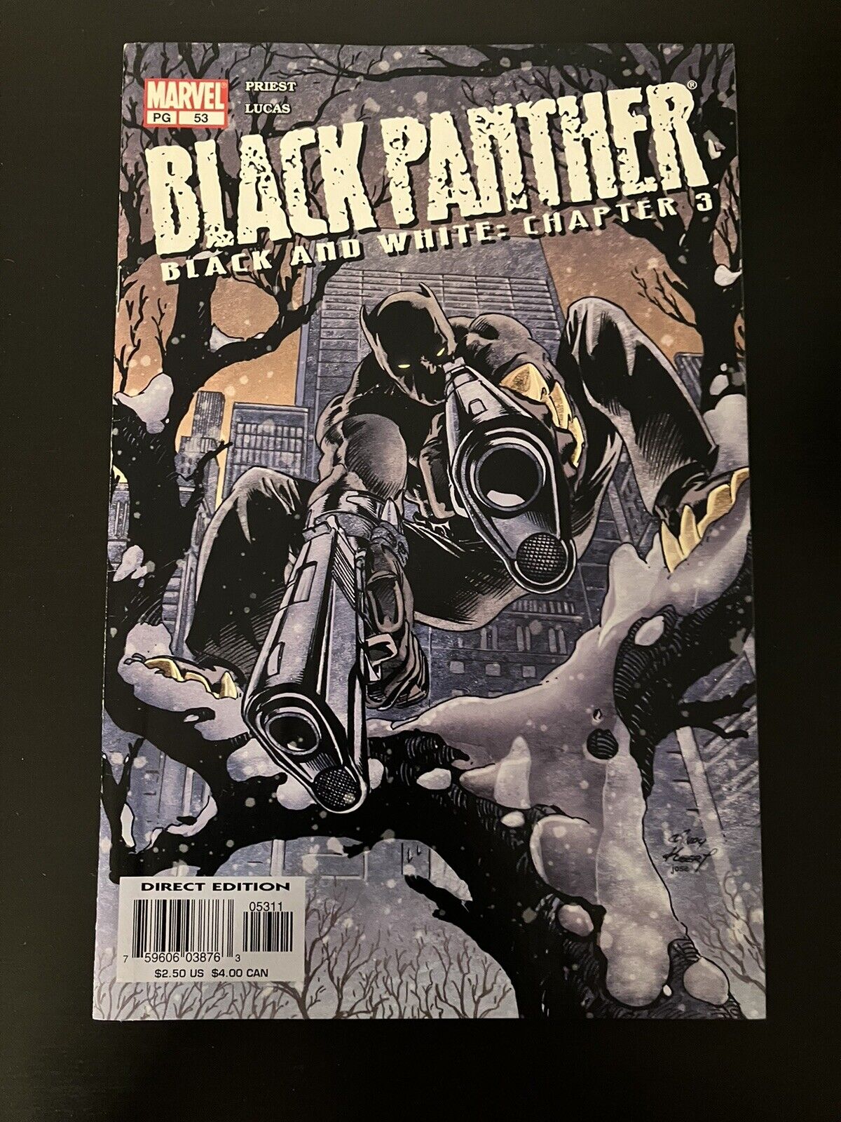 BLACK PANTHER #53 (2003) Marvel Comics Kubert cover, Priest story