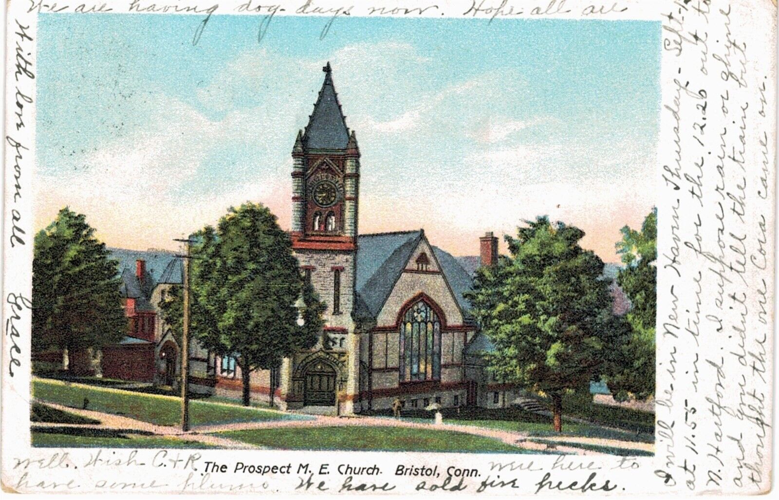 Bristol CT Prospect Methodist Church 1901