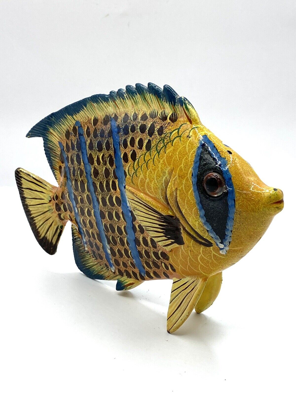 6in Tropical Fish Beautiful Detail Hand Painted