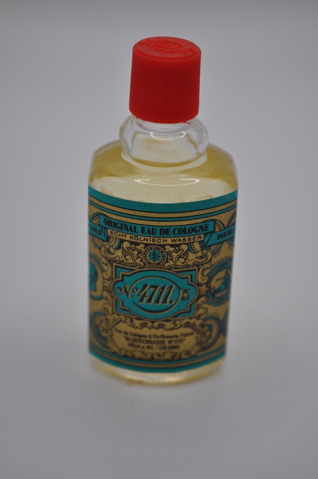 Vintage Original No 4711 Echt Kolnisch Wasser Eau De Cologne Miniature Bottle