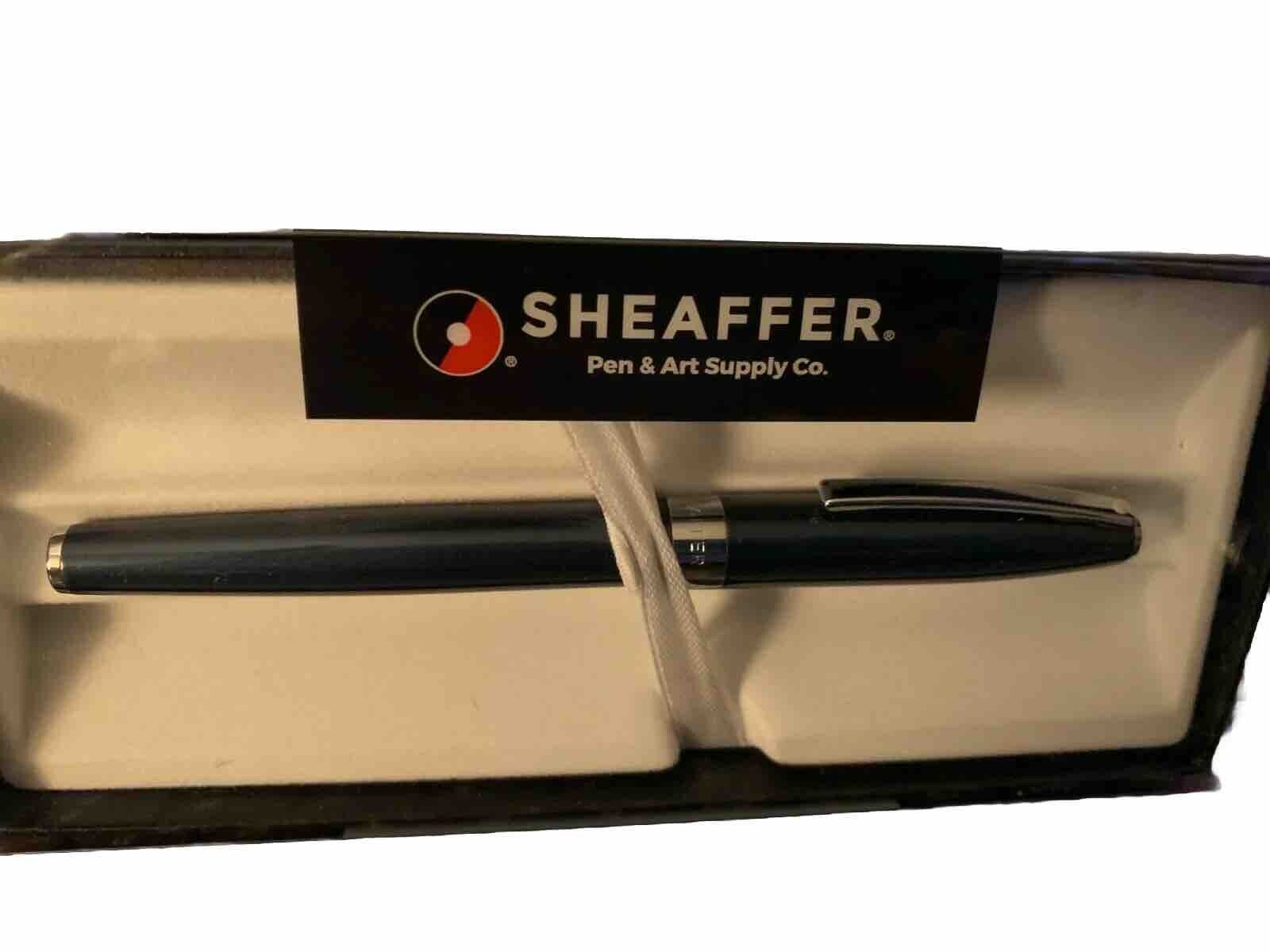 Sheaffer Sagaris Blue Fountain Pen-Medium New in Box-N0947850