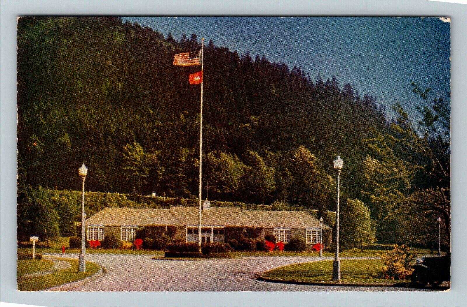 Bonneville OR-Oregon, Administration Building, Vintage Postcard