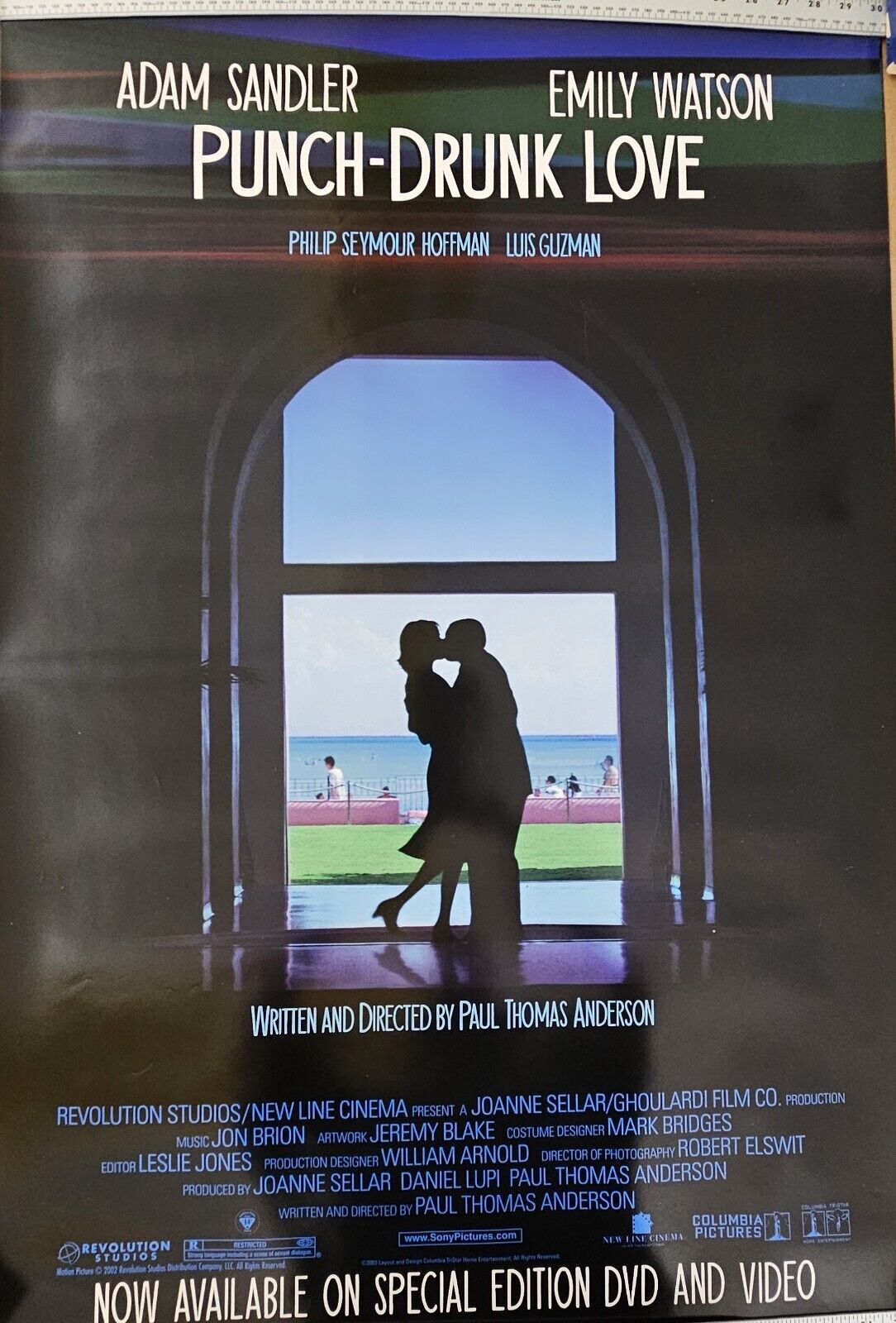 Adam Sandler and Emily Watson in Punch-drunk love 27 x 40  DVD movie poster