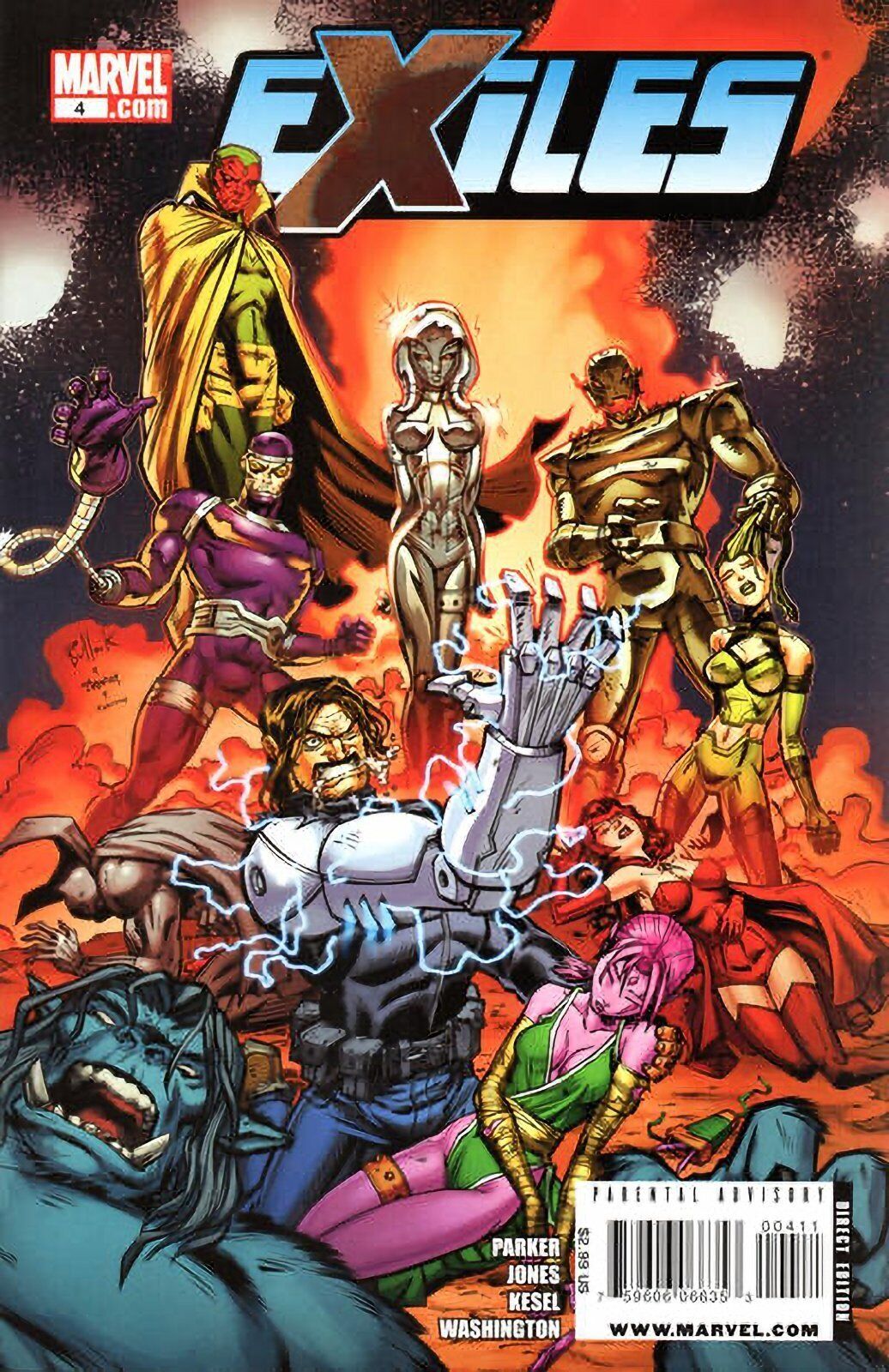 Exiles #4 (2009) Marvel Comics