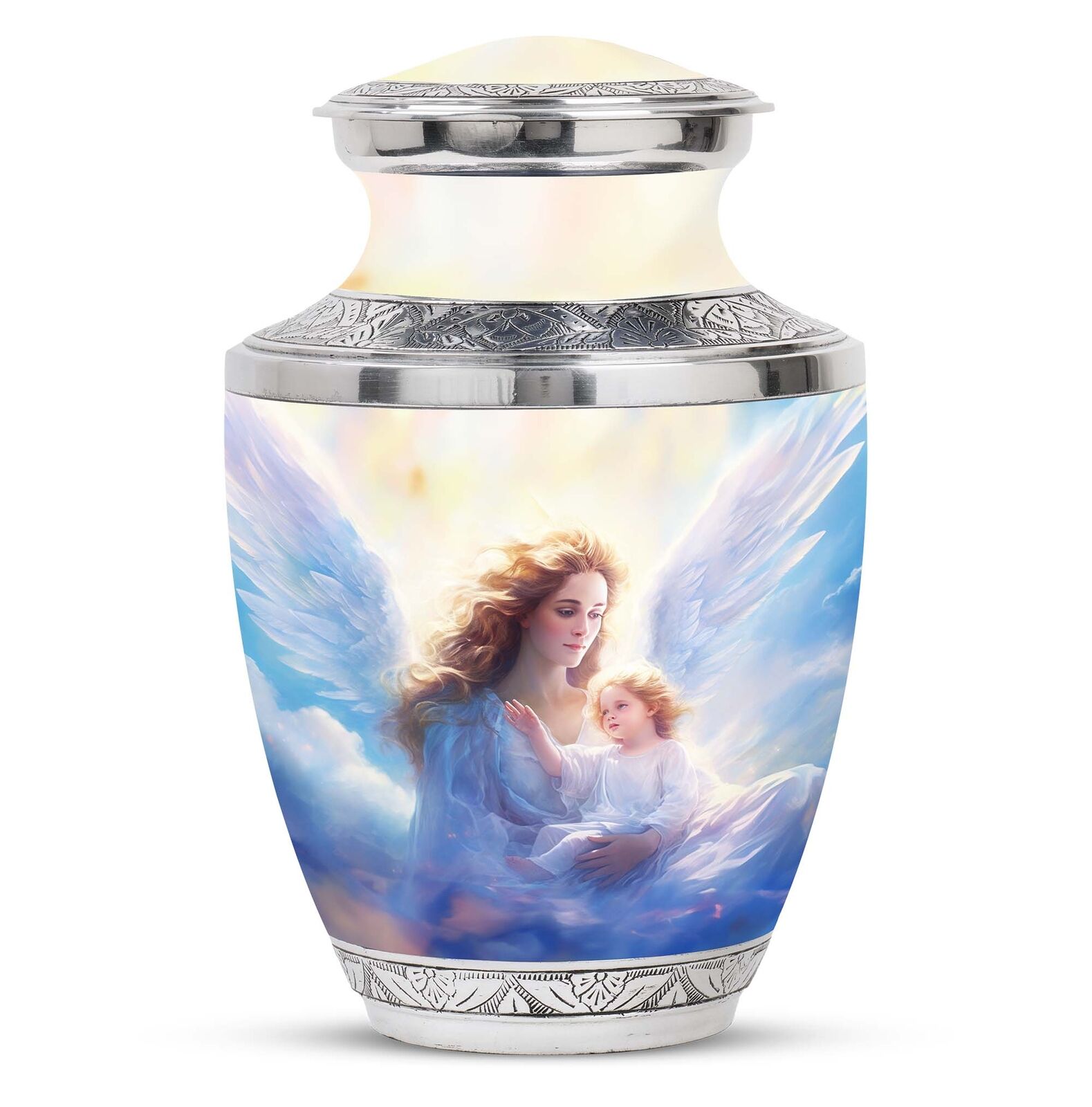 A Mother's Love in Heavens Large Burial Urns For Adults Size 10 Inch