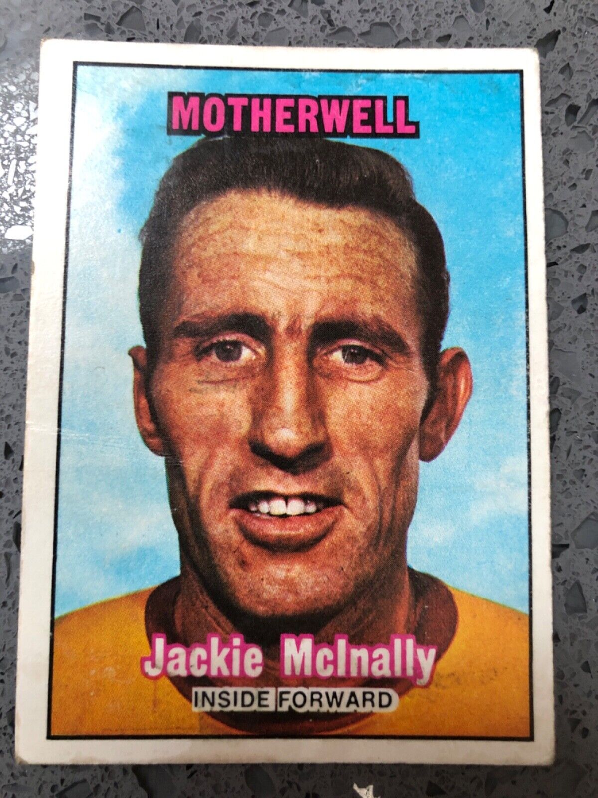 A&BC Football Scottish Green Back #150 Jackie McInally