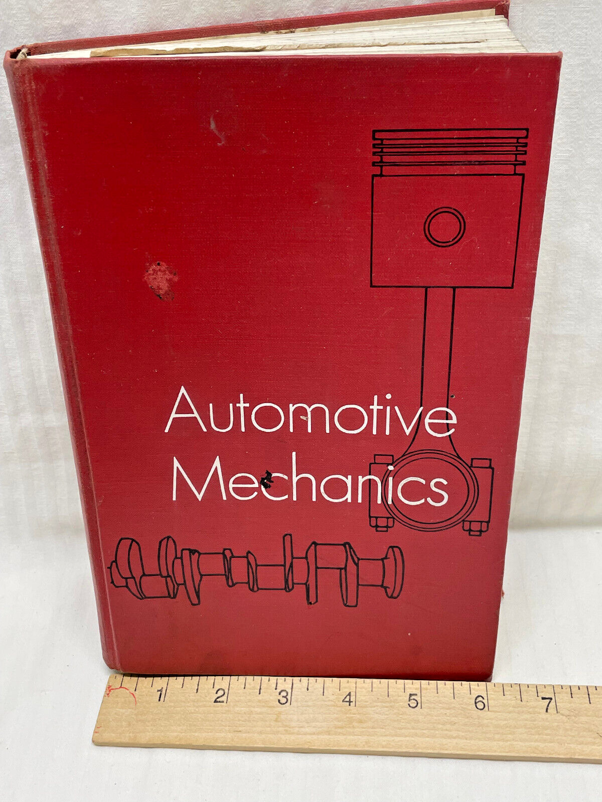 VTG 1956 Automotive Mechanics Third Edition Crouse Former High School Textbook