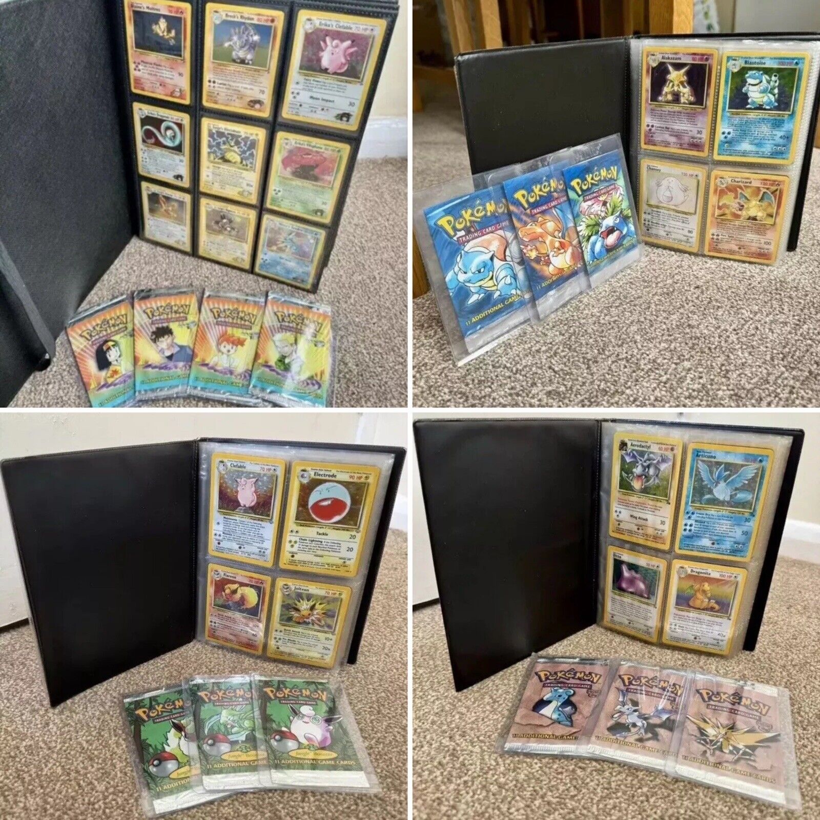 ⭐️Complete Gym Heroes, Base, Jungle, Fossil Sets WOTC